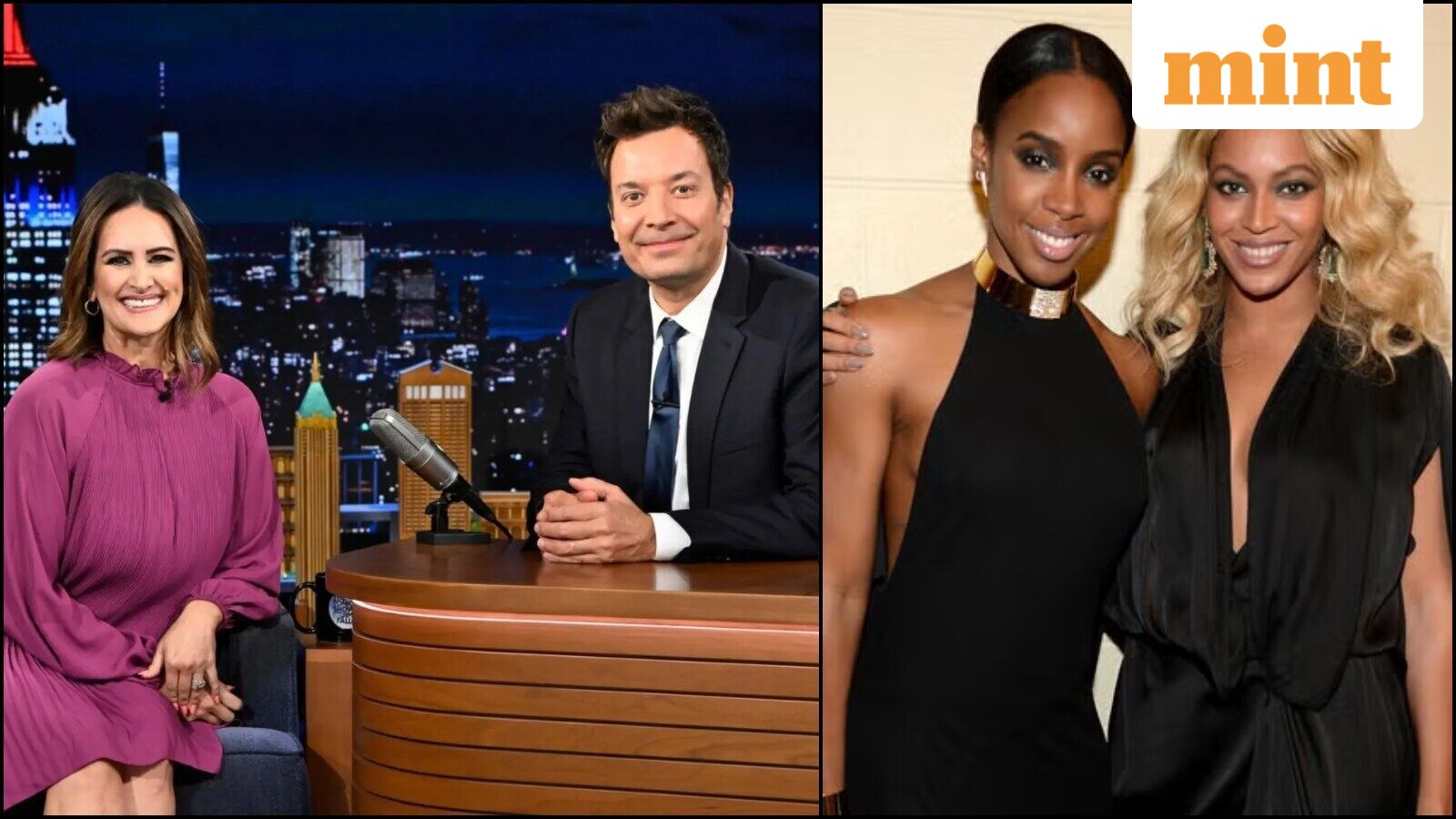 ‘Wait, what?’ Jimmy Fallon stunned as Houston reporter Lauren Kelly reveals her Beyoncé connection